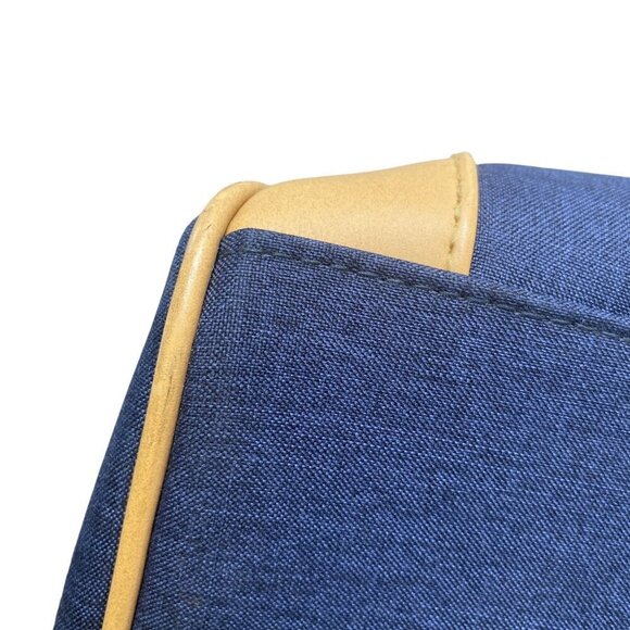 Tags by Lanig Golf Bag Navy Blue Duffle Embroidered Crest Travel Sports Luggage - Picture 10 of 11